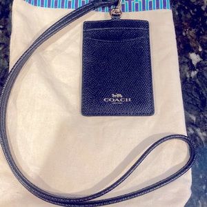 NWT Coach ID Holder very cute in Black.